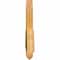 Ekena Millwork Eugene Rough Sawn Timber Gable Bracket, Western Red Cedar, 36"W x 15"H x 2"D x 6"F, 10/12 Pitch GBW036X15X0206EUG00RWR - alternate 2